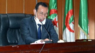 Installation Pr BOUDA Ahmed recteur universite Bejaia 090