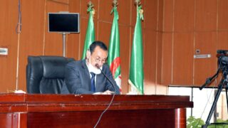 Installation Pr BOUDA Ahmed recteur universite Bejaia 092