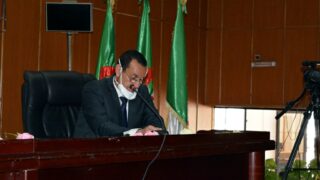 Installation Pr BOUDA Ahmed recteur universite Bejaia 095