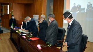 Installation Pr BOUDA Ahmed recteur universite Bejaia 107