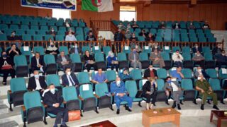 Installation Pr BOUDA Ahmed recteur universite Bejaia 108