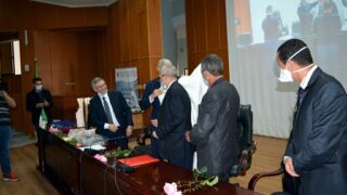 Installation Pr BOUDA Ahmed recteur universite Bejaia 109