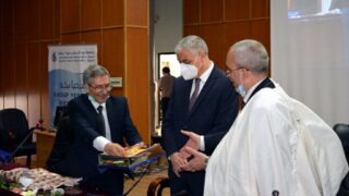 Installation Pr BOUDA Ahmed recteur universite Bejaia 112