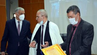 Installation Pr BOUDA Ahmed recteur universite Bejaia 116