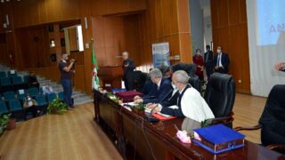 Installation Pr BOUDA Ahmed recteur universite Bejaia 120