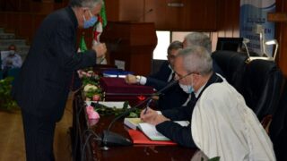 Installation Pr BOUDA Ahmed recteur universite Bejaia 122