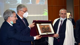 Installation Pr BOUDA Ahmed recteur universite Bejaia 127