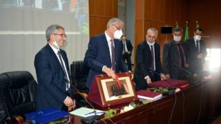 Installation Pr BOUDA Ahmed recteur universite Bejaia 129