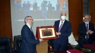 Installation Pr BOUDA Ahmed recteur universite Bejaia 130