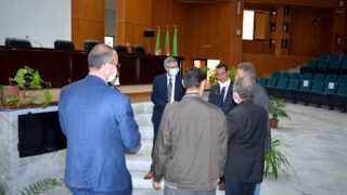 Installation Pr BOUDA Ahmed recteur universite Bejaia 148