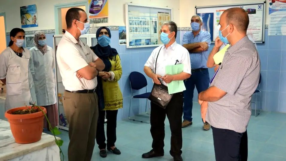 Visite sur le terrain, de la commission de lutte contre le Covid-19 à l’université de Bejaia