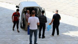 Desinfection Blocs Pedagogique Campus Targa Ouzemour MGX Univ Bejaia 15 Sept 2020001