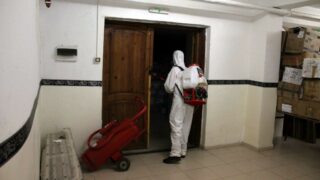 Desinfection Blocs Pedagogique Campus Targa Ouzemour MGX Univ Bejaia 15 Sept 2020054