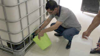 Distribution Gel Hydroalcoolique sous direction des moyens et de la maintenance universite de Bejaia 26