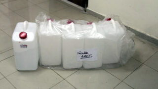 Distribution Gel Hydroalcoolique sous direction des moyens et de la maintenance universite de Bejaia 47