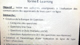 Formation des enseignants sur l utilisation de la plateforme E Learning CSRICTED 26 Aout 2020 55