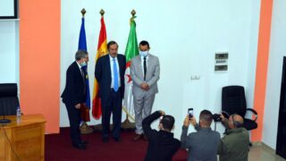 Inauguration du Lectorat Espagnol a l Universite de Bejaia 26 oct 2020 002