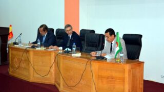 Inauguration du Lectorat Espagnol a l Universite de Bejaia 26 oct 2020 018