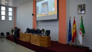 Inauguration du Lectorat Espagnol a l Universite de Bejaia 26 oct 2020 019