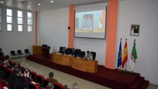 Inauguration du Lectorat Espagnol a l Universite de Bejaia 26 oct 2020 021