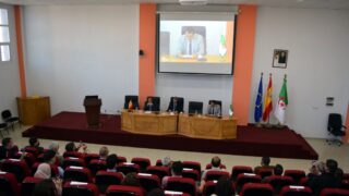 Inauguration du Lectorat Espagnol a l Universite de Bejaia 26 oct 2020 022