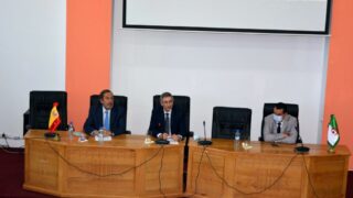 Inauguration du Lectorat Espagnol a l Universite de Bejaia 26 oct 2020 024