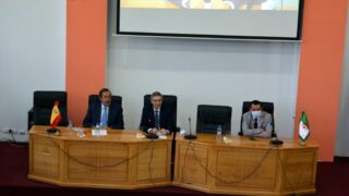 Inauguration du Lectorat Espagnol a l Universite de Bejaia 26 oct 2020 025