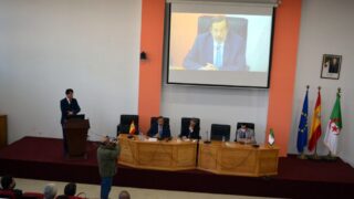 Inauguration du Lectorat Espagnol a l Universite de Bejaia 26 oct 2020 029