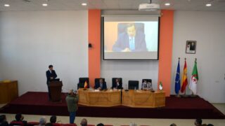 Inauguration du Lectorat Espagnol a l Universite de Bejaia 26 oct 2020 032