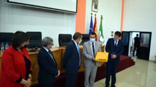 Inauguration du Lectorat Espagnol a l Universite de Bejaia 26 oct 2020 041