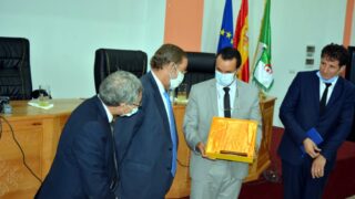 Inauguration du Lectorat Espagnol a l Universite de Bejaia 26 oct 2020 042