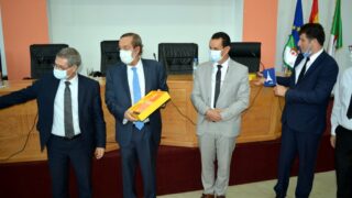 Inauguration du Lectorat Espagnol a l Universite de Bejaia 26 oct 2020 049