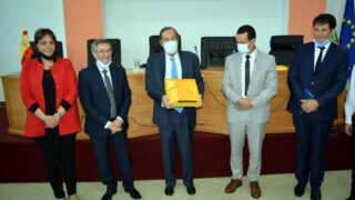 Inauguration du Lectorat Espagnol a l Universite de Bejaia 26 oct 2020 055