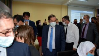 Inauguration du Lectorat Espagnol a l Universite de Bejaia 26 oct 2020 059