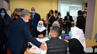 Inauguration du Lectorat Espagnol a l Universite de Bejaia 26 oct 2020 062