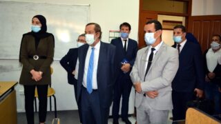 Inauguration du Lectorat Espagnol a l Universite de Bejaia 26 oct 2020 064