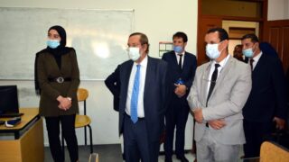 Inauguration du Lectorat Espagnol a l Universite de Bejaia 26 oct 2020 065