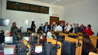 Inauguration du Lectorat Espagnol a l Universite de Bejaia 26 oct 2020 069