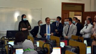 Inauguration du Lectorat Espagnol a l Universite de Bejaia 26 oct 2020 070