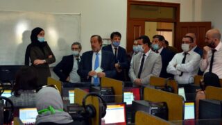 Inauguration du Lectorat Espagnol a l Universite de Bejaia 26 oct 2020 071