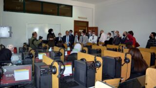 Inauguration du Lectorat Espagnol a l Universite de Bejaia 26 oct 2020 074