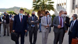 Inauguration du Lectorat Espagnol a l Universite de Bejaia 26 oct 2020 078