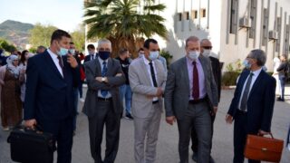 Inauguration du Lectorat Espagnol a l Universite de Bejaia 26 oct 2020 079