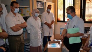 Sortie sur terrain commission lutte contre Covid 19 Universite de Bejaia 30 Septembre 2020 003