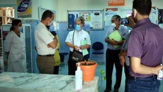 Sortie sur terrain commission lutte contre Covid 19 Universite de Bejaia 30 Septembre 2020 005