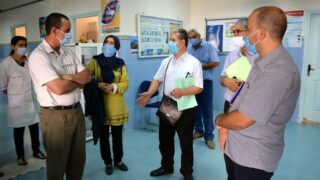 Sortie sur terrain commission lutte contre Covid 19 Universite de Bejaia 30 Septembre 2020 006