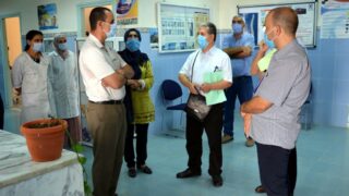 Sortie sur terrain commission lutte contre Covid 19 Universite de Bejaia 30 Septembre 2020 007