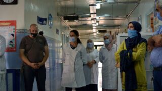 Sortie sur terrain commission lutte contre Covid 19 Universite de Bejaia 30 Septembre 2020 014