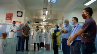 Sortie sur terrain commission lutte contre Covid 19 Universite de Bejaia 30 Septembre 2020 015