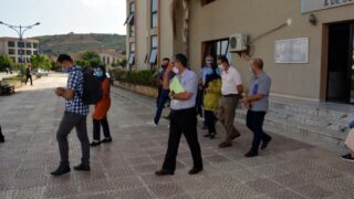 Sortie sur terrain commission lutte contre Covid 19 Universite de Bejaia 30 Septembre 2020 016